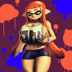 monsterman25:  raikovjaba:  Looks like the ink goes straight to her breasts. Busty inkling DLC - 6.99$ I’m really happy about this pic, really love how everything turned out in the end!.  I’d buy that DLC in a heartbeat :3 ~ ♥   mega ink~ &lt; |D’‘‘