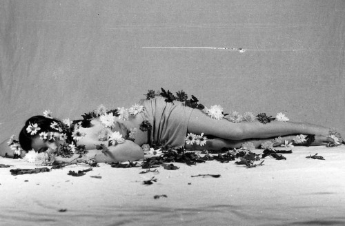 lafilleblanc:  Sarah-Jean ‘Swallowed by the Season’ her quote:  “As her body lay limp upon the cold, barren earth, flowers flourished and grew from her limbs, consuming her body; she was swallowed by the season, finally one with the Earth once
