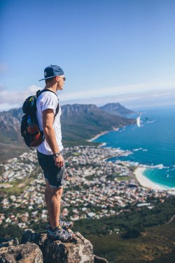 mrbenbrown:  Looking at the world though loving eyes. Backpack by topo-designs. Photo by nicoleeddy1. Vlog here - youtube.com/benbrown  