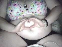 chubby-bunnies:  here’s some belly love for you all :) rabbitorahabit.tumblr.com   Lovely belly