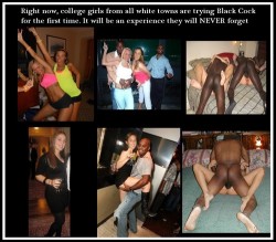 damnthoseblackguys:  Only in college and already lost to white men. Damn those black guys!