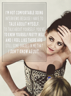thebeautyinwhite:   kristen stewart + quotes. 