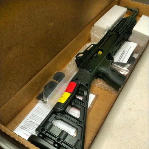 texasgunblog:Hi Point Carbine (at Texas Gun Blog $10 FFL Transfers &amp; CHL Class)Be honest, are t