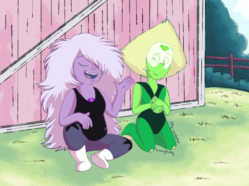 filthy-warmachine:  THIS PLANET MIGHT NOT BE SO CRUDDY AFTER ALL ivE BECOME AMEDOT TRASH SO QUICKLY AND SU IS ON HIATUS AGAIN IM GOING TO DIE 