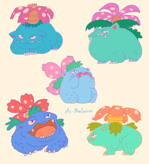 thelonius-art:venusaur doesn’t get enough adult photos