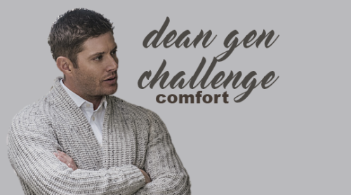 Time for Round 6 of Dean Gen Challenge! This time the theme is COMFORTHow it worksOn the first day o