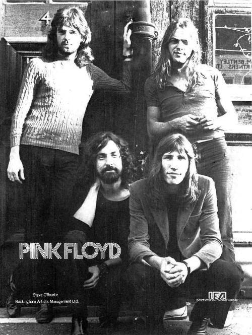 Pink Floyd  4 Hays Mews, Hampstead Heath, London, fall 1971. Photos: Steve O’Rourke/Nick 