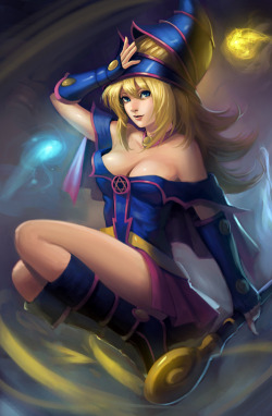 phamoz:  Dark Magician Girl 