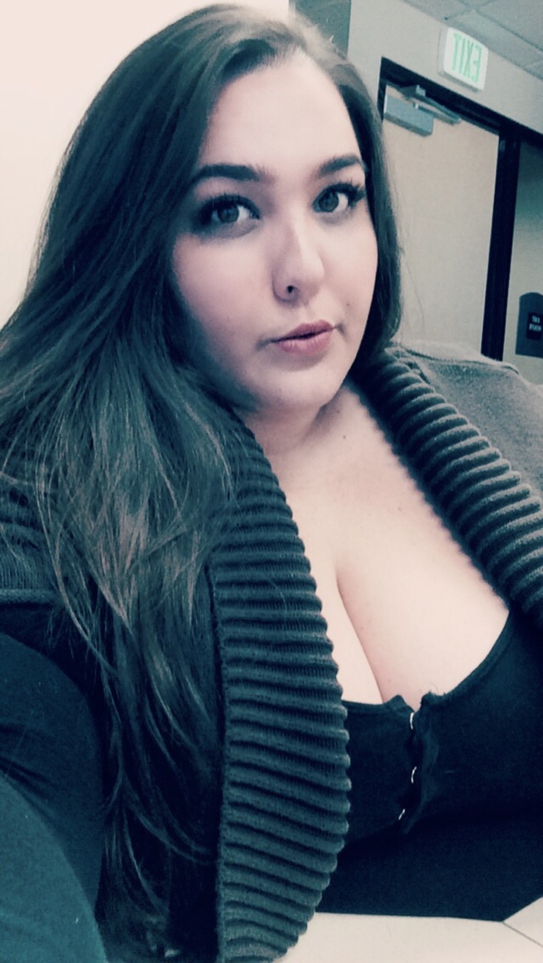 Some  derpy selfies from today.