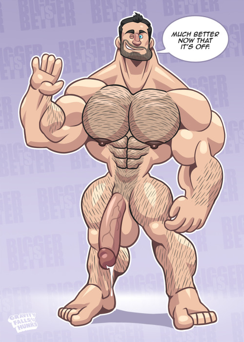 inkollo:gravity-falls-hunks:Fanart of Samson from Bigger is better by @inkollo, in GFH cartoony styl