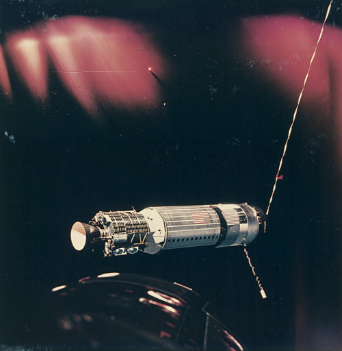 Satelite in Earth&rsquo;s orbit taken from Gemini 8, March 1966. chromogenic print on Kodak paper. N