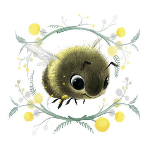 A fun little bee commission from etsy!