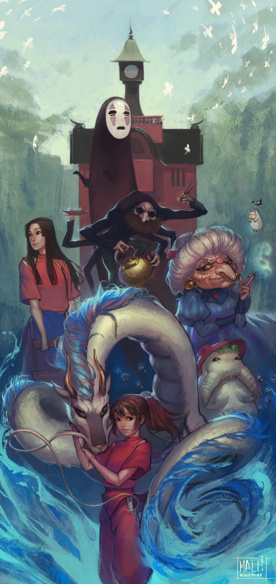 Spirited Away - Created By Mali Benedicto Vasanserekul