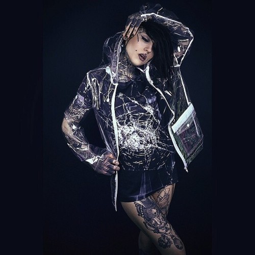 disturbiaclothing:  Oh @monamifrost this pic is all kinds of amazing! Girls Shattered tee out now: www.disturbia.co.uk #disturbia #disturbiaclothing 