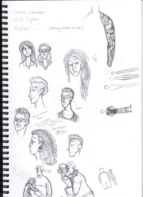 just a few sketches/ideas of character ideas adult photos