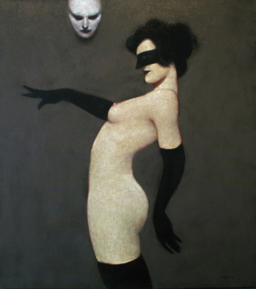 jerzee55z:Ray Donley (1950)Figure With Black Mask