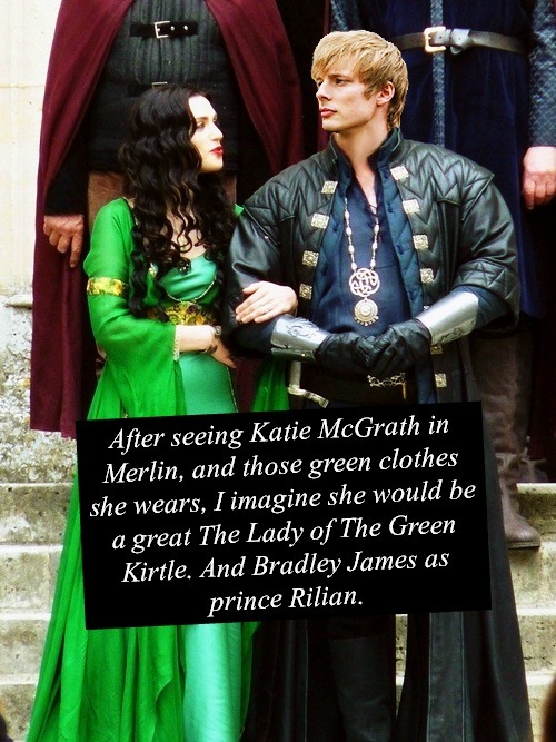 Narnia Confessions — After seeing Katie McGrath in Merlin, and those...