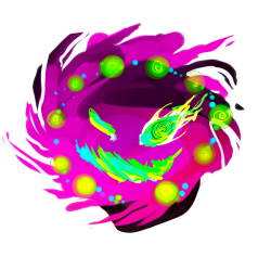 fursona:  i doodled a quick transparent spiritomb 