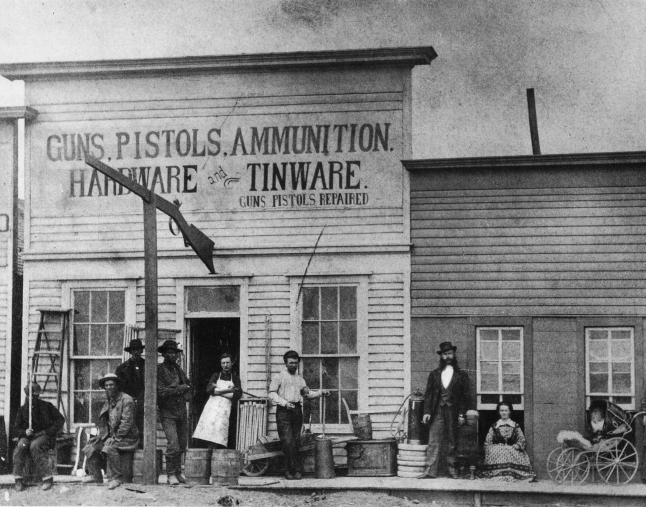 45-9mm-5-56mm:  formfollowsfunctionjournal:  Dodge City 1872  (via TumbleOn) 
