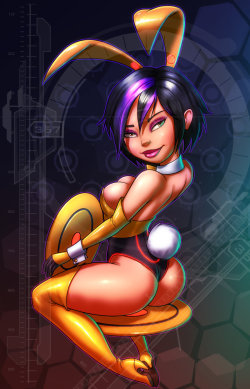 grimphantom2:  ironbloodaika:  dj-blu3z:   YOU VOTED, AND WE LISTENED!  With 90 (61%) of the 147 total votes, your winner of the Big Hero 6 bunny girl poll is: GoGo Tomago!Enjoy her, friends! ;)  Hot. :3  Agreed! Dat Gogo! @fluffys-art-universe 