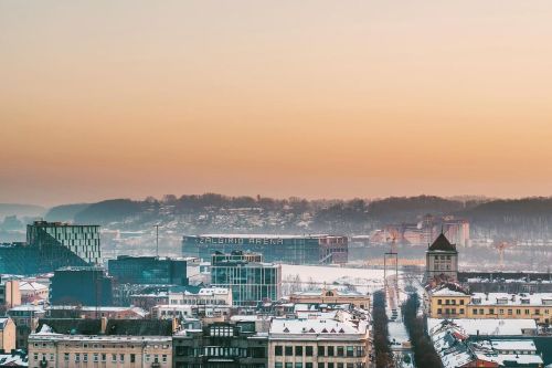 New town #Kaunas #Lithuania #inspire2 #djiinspire2 #inspire2x7 #zenmusex7 #50mm #Lietuva #dronas #sk