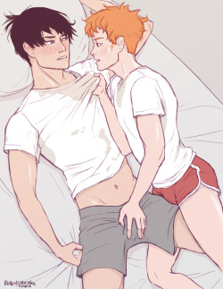 reallyporning:  6: Clothed getting off  “kageyama,