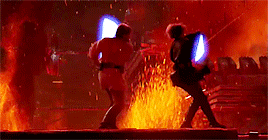 ibonek:   star wars: revenge of the sith anakin skywalker/darth vader vs obi-wan