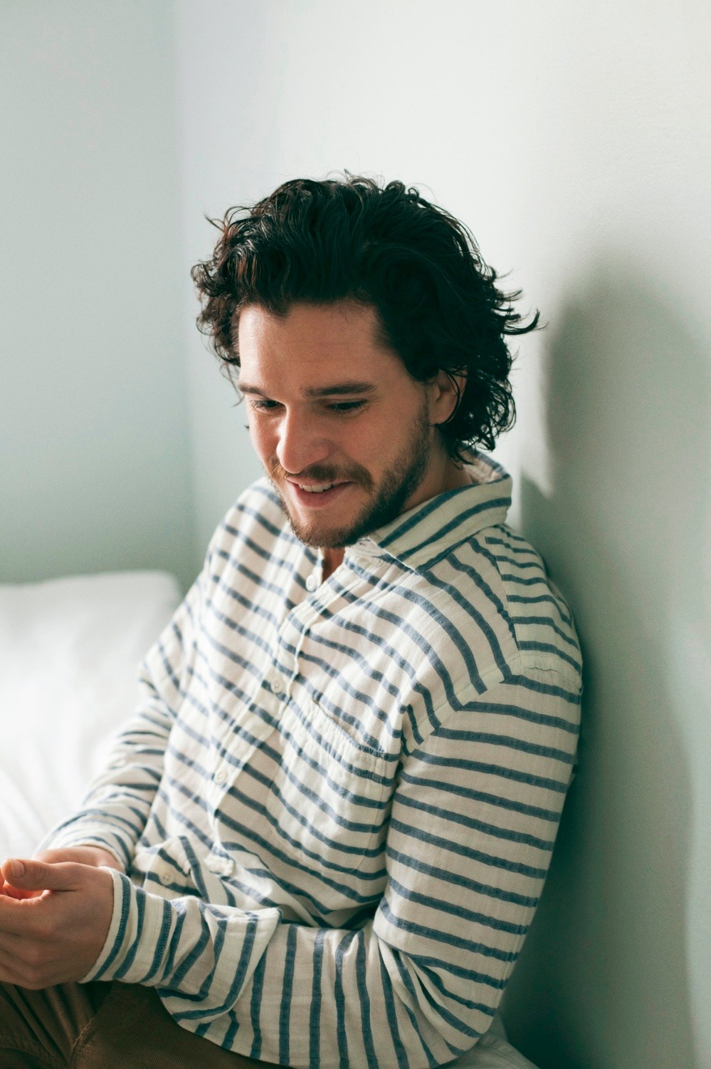 Kit Harington, photographed by Jo Metson Scott for Mr Porter, May 2015.  