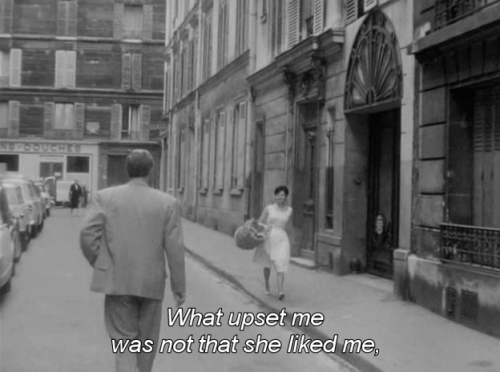 365filmsbyauroranocte: La boulangère de Monceau (Éric Rohmer, 1963)
