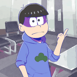osomatsu-fan: Karamatsu’s expressions in Mr. Osomatsu’s NEETs Showbiz Producti