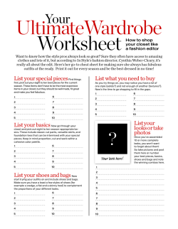 fashioninfographics:  Your ultimate wardrobe worksheet (download PDF)