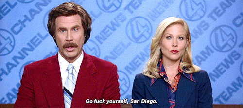 aliciavikander:Anchorman: The Legend of Ron Burgundy (2004) dir. Adam McKay
