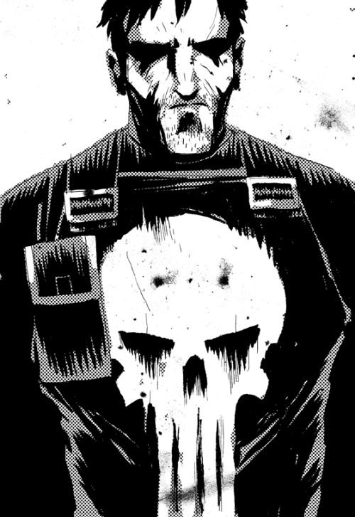 Porn Pics xombiedirge:  Punisher by Chris Askham / Blog