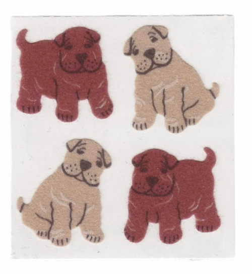 SANDYLION SHAR PEI DOG STICKERS