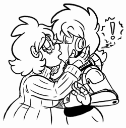 surprise smooches