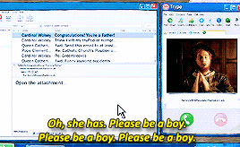 benswillbond:“She bore me the wrong kind of baby. I specifically asked for a boy.”