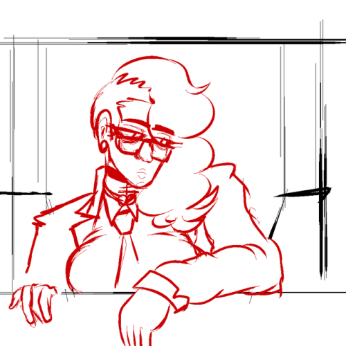 i have to look at him every time he first shows up it is the law in my own head