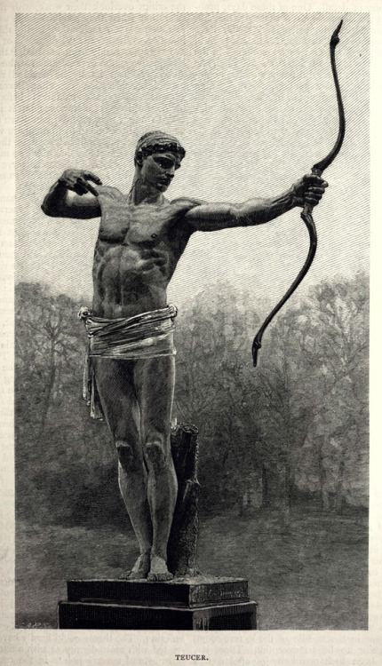 William Hamo Thornycroft (1850-1925), ’Teucer’, “Century Illustrated”, 1883S