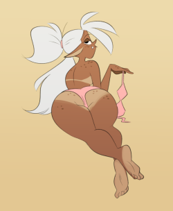 Kindahornyart: Small Thing For @Feathers-Ruffled Gotta Love Those Tanlines  