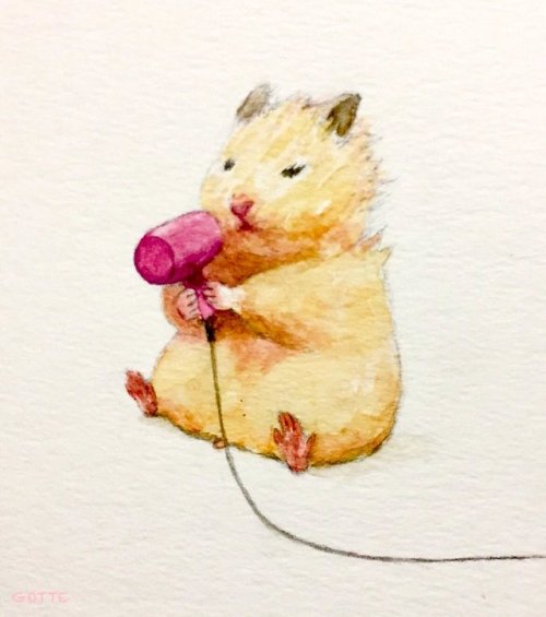 Adorable life of a hamster by Gotte