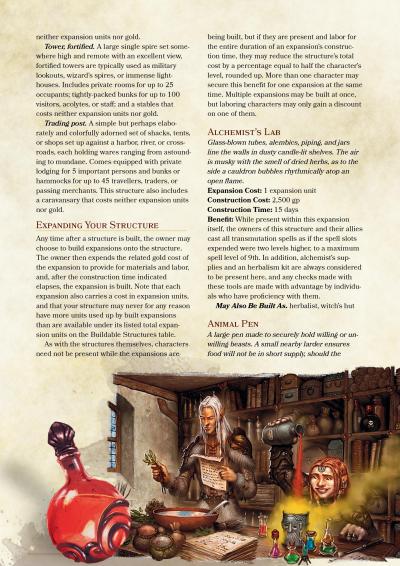 DnD 5e Homebrew — Fortresses, Strongholds and Temples for Players