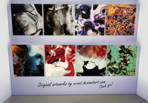 WOUT WERENSTEIJN EDITION  |  20 original abstract paintingsstandalone objectcustom catalogue thumbme
