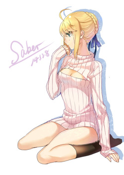 fuckyeahpixivranking:  「saber」/「Aer」