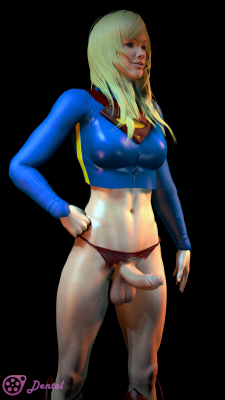 dentol-sfm:  New Supergirl model, super resistant