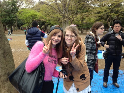 I was at the youtube hanami last weekend!! ^u^I met SOOO many of my fav J-vloggers, it was amazinggg