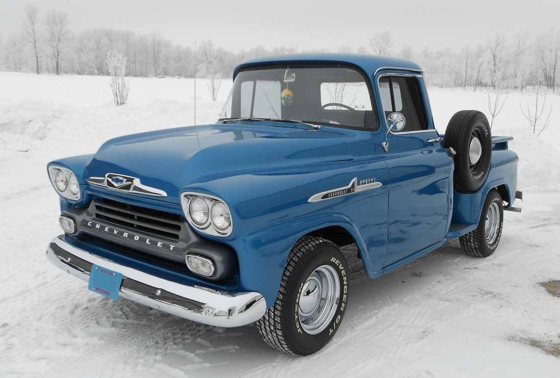 americanclassicmusclecars:  American Muscle Cars… 1958 Chevy Apache 3100