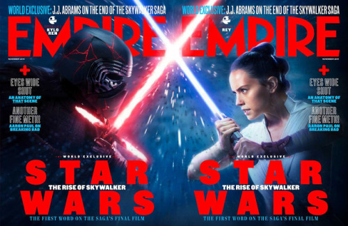 Star Wars: Rise of Skywalker Empire coverCheck out the covers for Empire magazine. The Kylo Ren and 