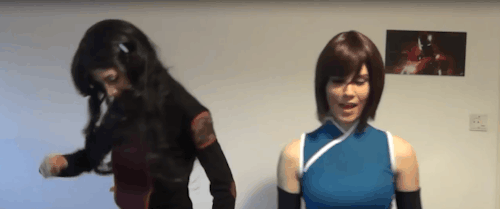 korrasamikoreasalami:jaz & zephy as korrasami
