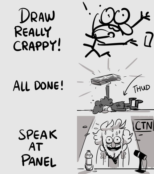 gravityfallsspoiled:  Alex Hirsch presents Story Guy: A “How To” Instructional Adventure! In 2010, Alex Hirsch created these images that details the process of a storyboard artist for a CTN panel he was a speaker at. You can check out the full 45min