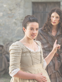 queencatelynstark:  Outlander + Favourite Quotes [7-8/?]